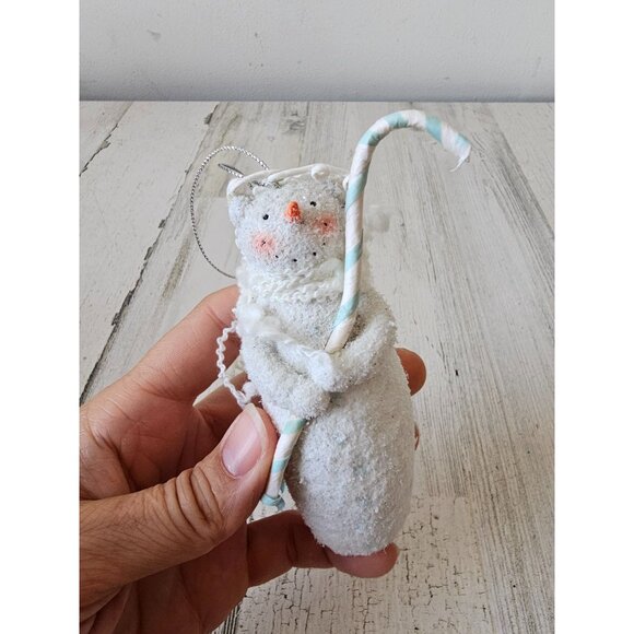 Shepherd snowman Nativity ornament Xmas tree unique - Picture 5 of 7